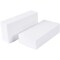 6 Pieces Foam Blocks for Crafts - Polystyrene Brick Rectangles for Art Sculpting, Flower Arrangements, DIY, Packing (8 x 4 x 2 in)